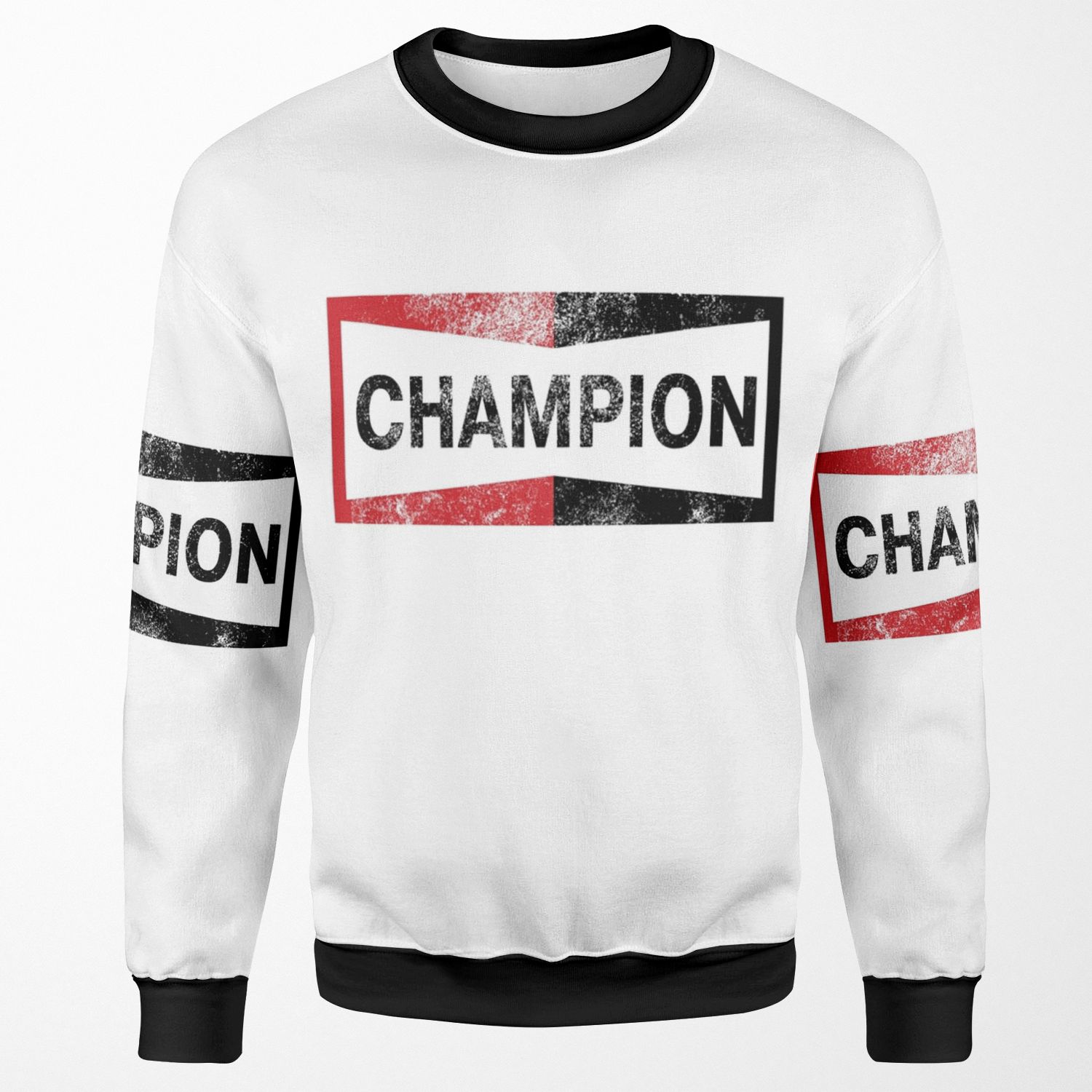 Champion Vintage Logo All-over-print Unisex Sweatshirt