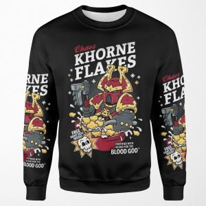 Chaos Khorne Flakes All-over-print Unisex Sweatshirt