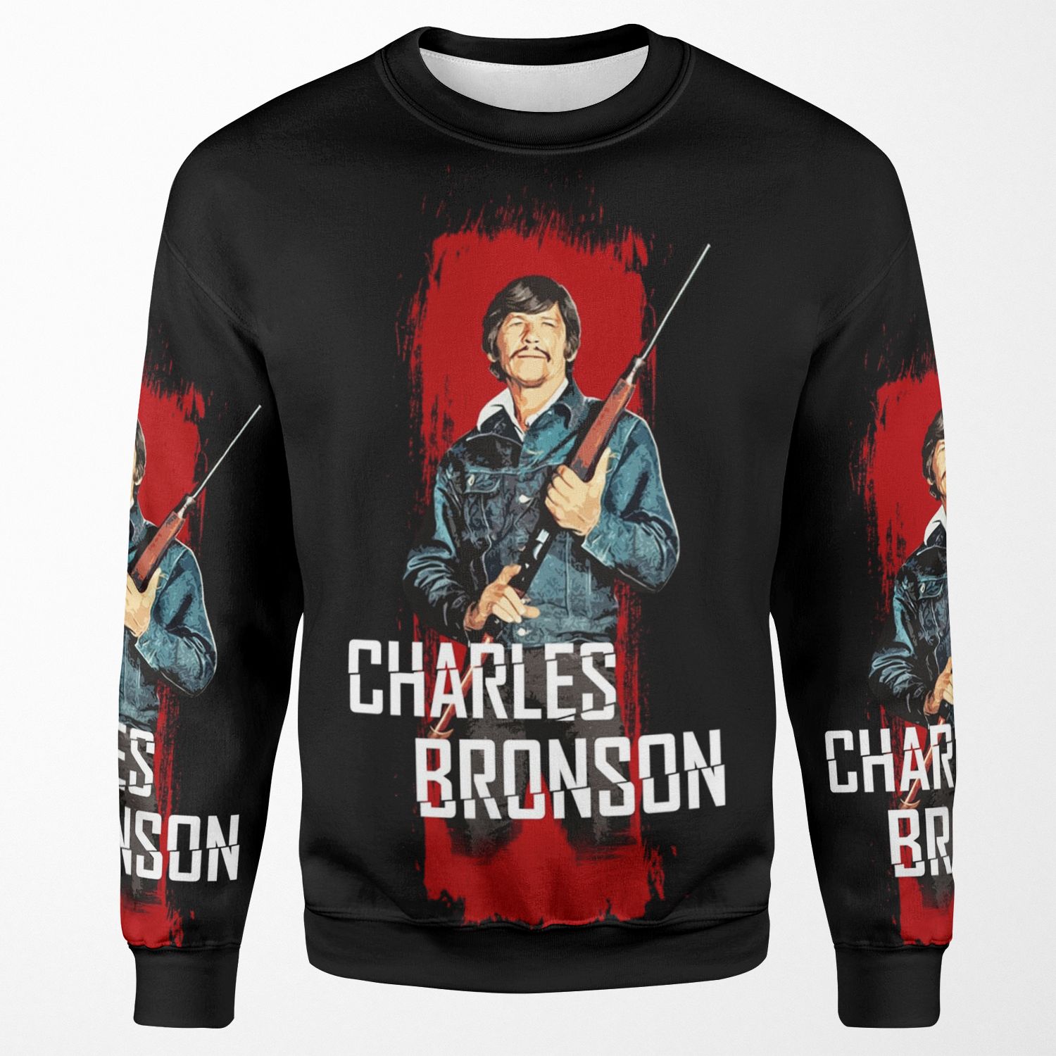 Charles Bronson Mr Majestyk All-over-print Unisex Sweatshirt