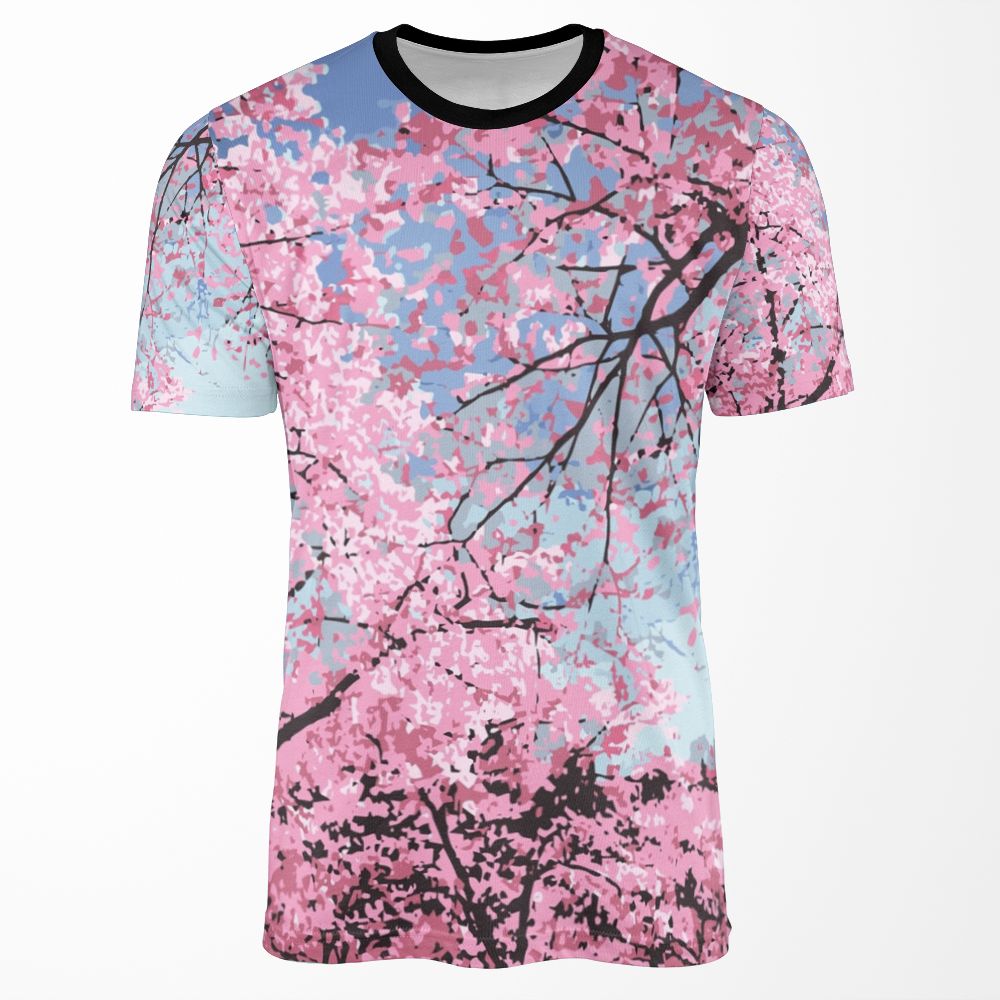 Cherry Blossoms All-over-print T-shirt