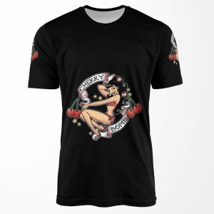 Cherry Bomb All-over-print T-shirt