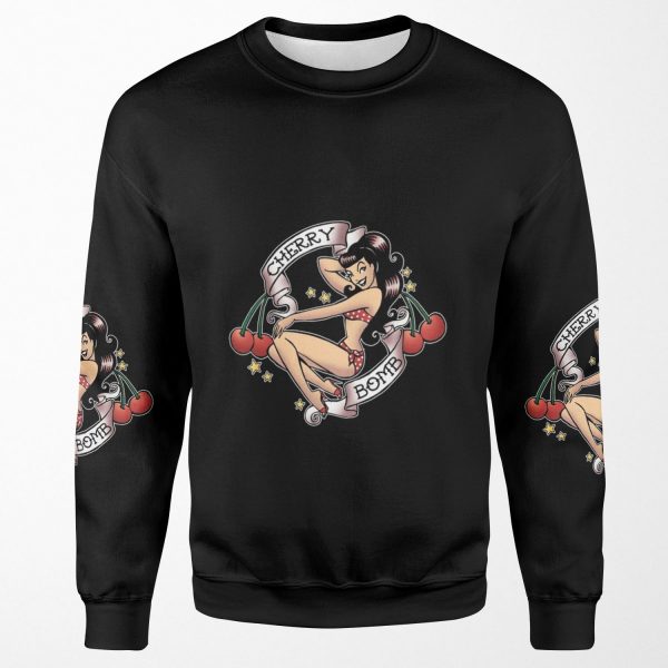 Cherry Bomb All-over-print Unisex Sweatshirt