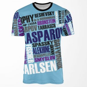 Chesschamps Design Champions All-over-print T-shirt