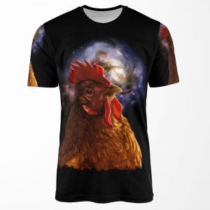 Chicken Galaxy All-over-print T-shirt