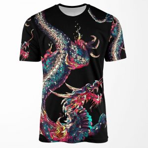 Chinese Dragon All-over-print T-shirt
