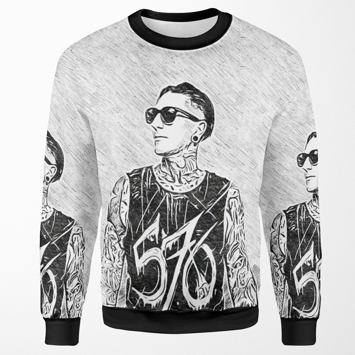 Chris Motionless 570 All-over-print Unisex Sweatshirt