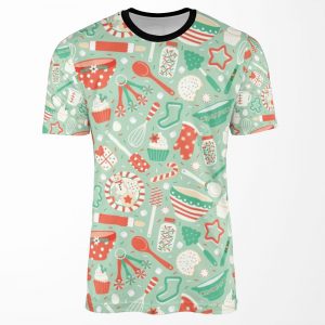 Christmas Baking All-over-print T-shirt