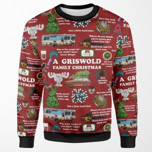 Christmas Vacation Collage All-over-print Unisex Sweatshirt