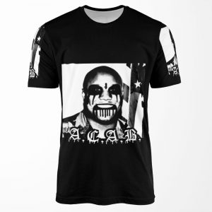 Christopher Dorner Corpsepaint Acab All-over-print T-shirt