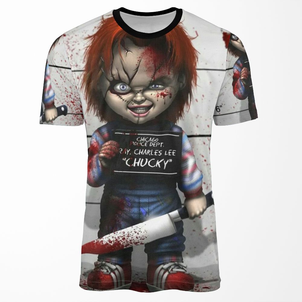 Chucky From Childs Play All-over-print T-shirt