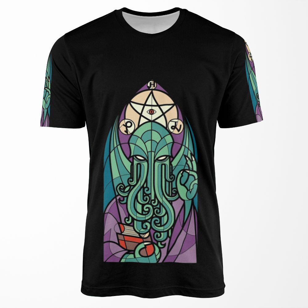 Church Of Cthulhu All-over-print T-shirt