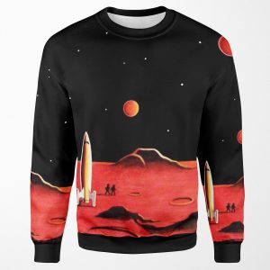 City On Mars All-over-print Unisex Sweatshirt