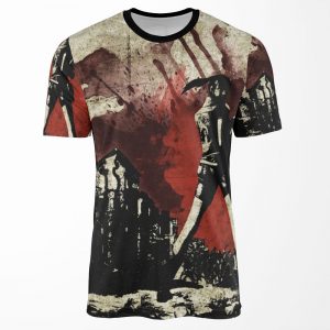 Claire Redfield Resident Evil Minimalist Art All-over-print T-shirt