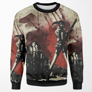 Claire Redfield Resident Evil Minimalist Art All-over-print Unisex Sweatshirt