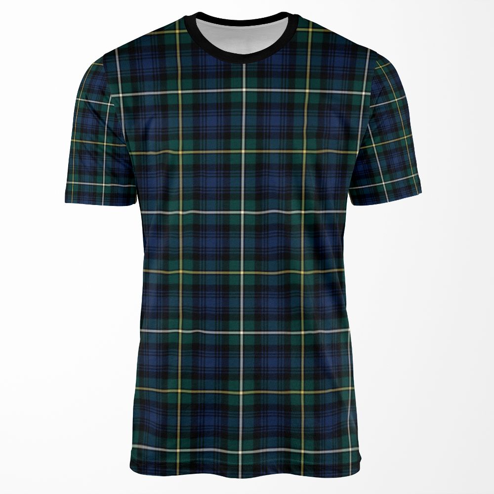 Clan Campbell Tartan All-over-print T-shirt