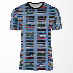 Class 47 Locomotive Collection All-over-print T-shirt