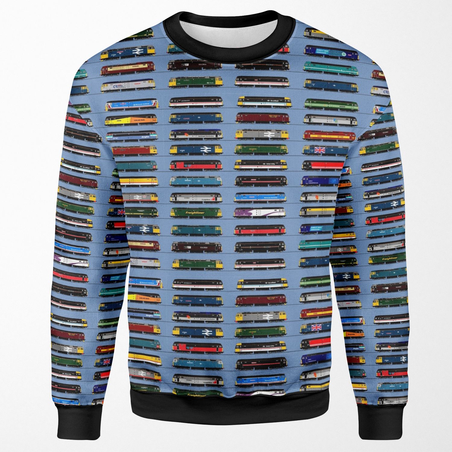 Class 47 Locomotive Collection All-over-print Unisex Sweatshirt