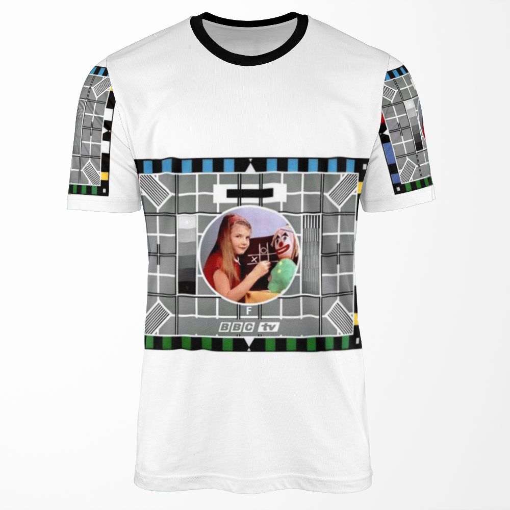 Classic Bbc Test Card All-over-print T-shirt