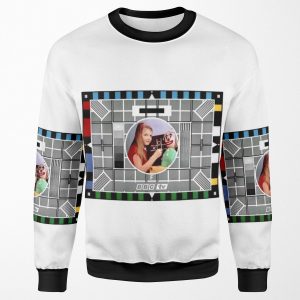 Classic Bbc Test Card All-over-print Unisex Sweatshirt
