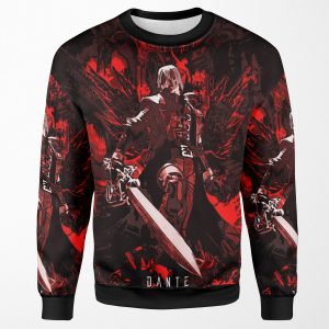 Classic Dante From Devil May Cry All-over-print Unisex Sweatshirt