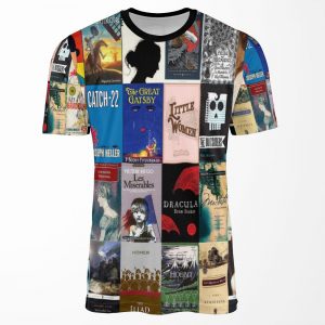 Classic Literature Book Covers All-over-print T-shirt