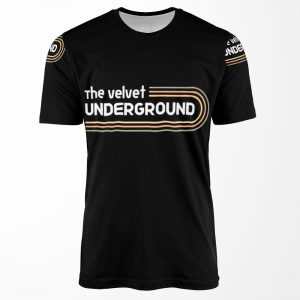 Classic Logo Velvet All-over-print T-shirt