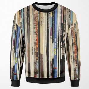 Classic Rock Vinyl Records All-over-print Unisex Sweatshirt