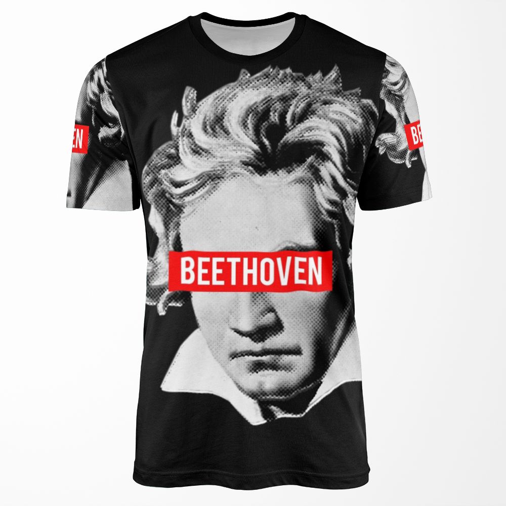 Classical Music Beethoven All-over-print T-shirt