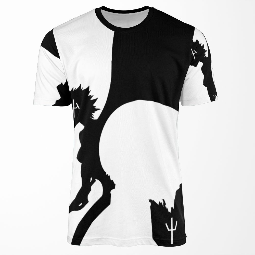 Claymore Priscilla And Clare All-over-print T-shirt