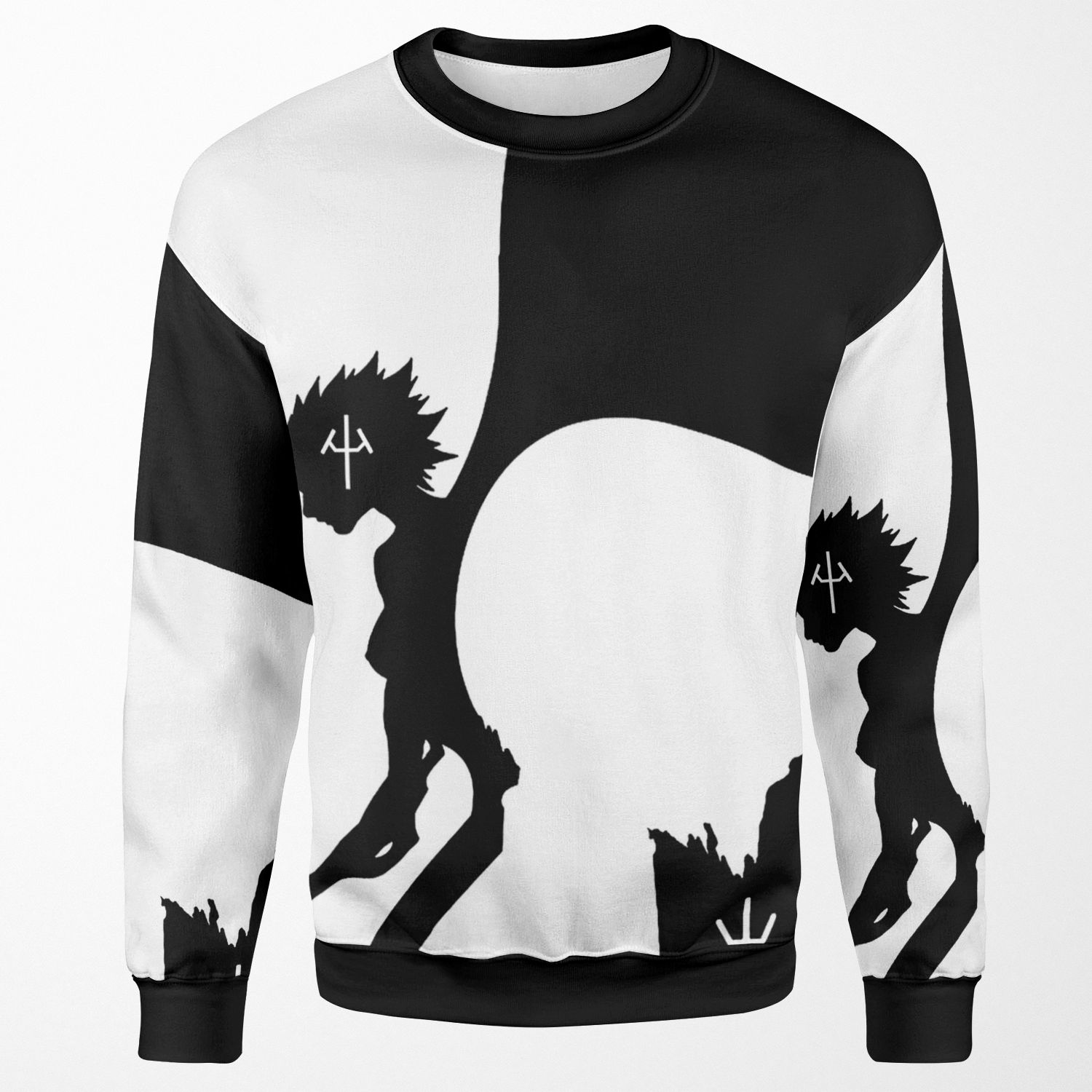 Claymore Priscilla And Clare All-over-print Unisex Sweatshirt