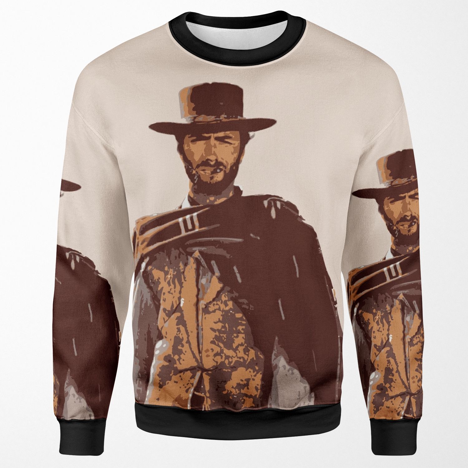 Clint Eastwood All-over-print Unisex Sweatshirt