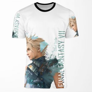 Cloud Strife Final Fantasy 7 All-over-print T-shirt