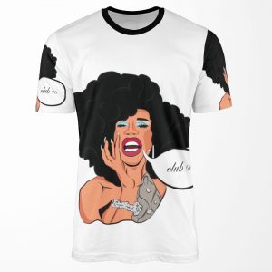 Club 96 Naomi Smalls All-over-print T-shirt