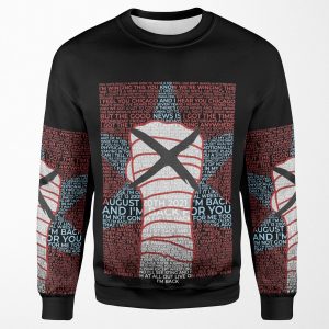 Cm Punk I M Back Aew Promo All-over-print Unisex Sweatshirt