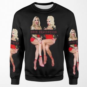 Cock Destroyers Rebecca More And Sophie Anderson Design 1 All-over-print Unisex Sweatshirt