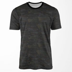 Code All-over-print T-shirt