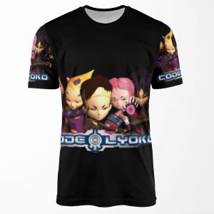 Code Lyoko All-over-print T-shirt