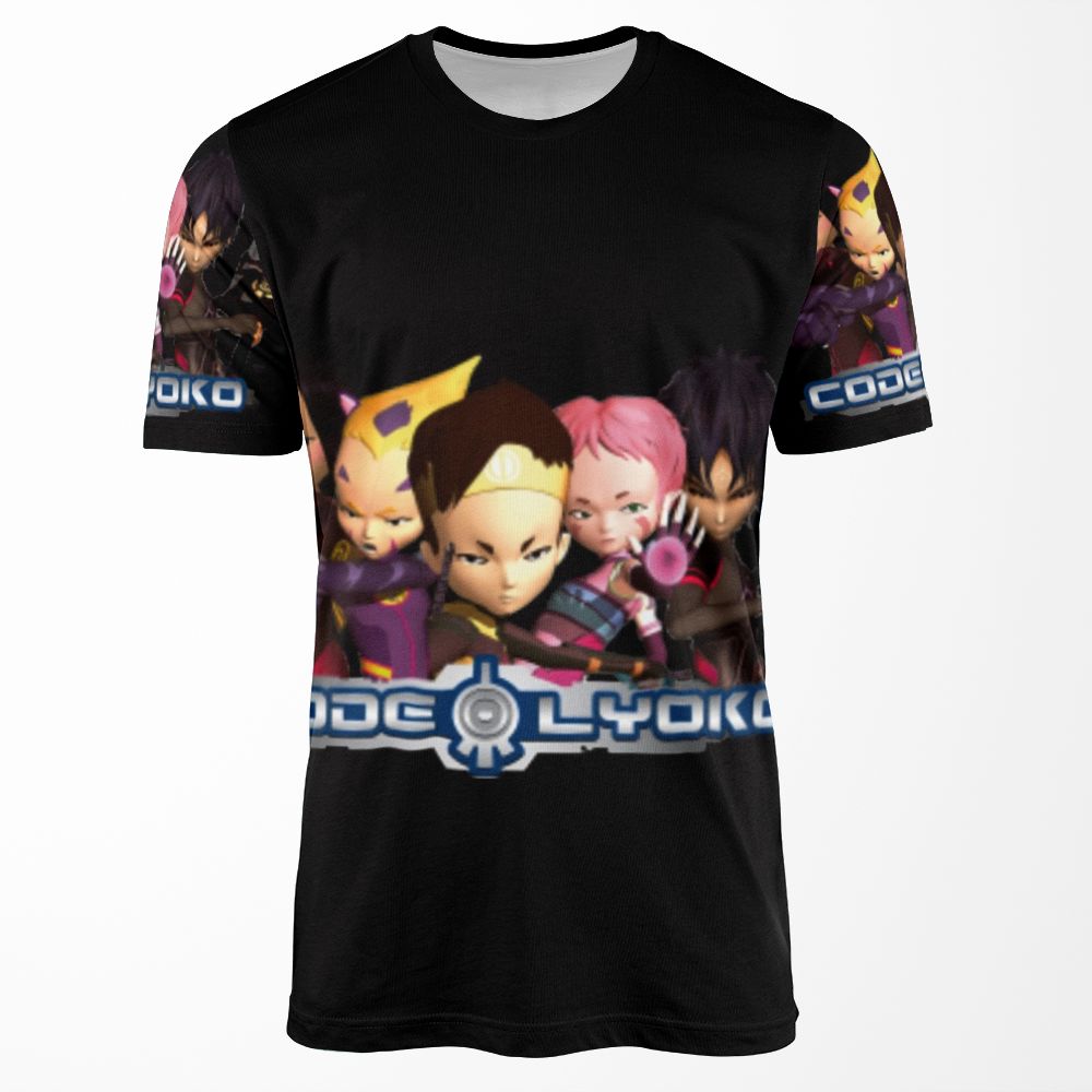 Code Lyoko All-over-print T-shirt