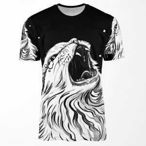 Colors Black Screaming Thurston Meme Cat All-over-print T-shirt