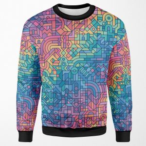 Colourful Chaos All-over-print Unisex Sweatshirt