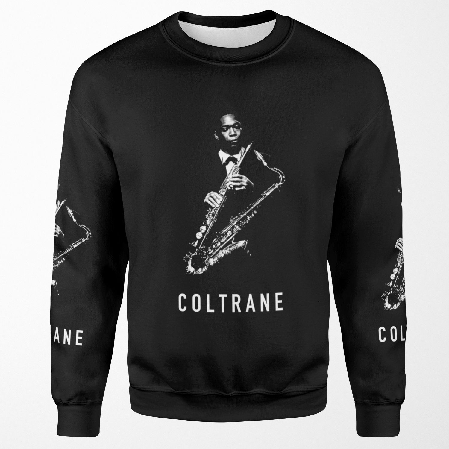 Coltrane Saxophone All-over-print Unisex Sweatshirt