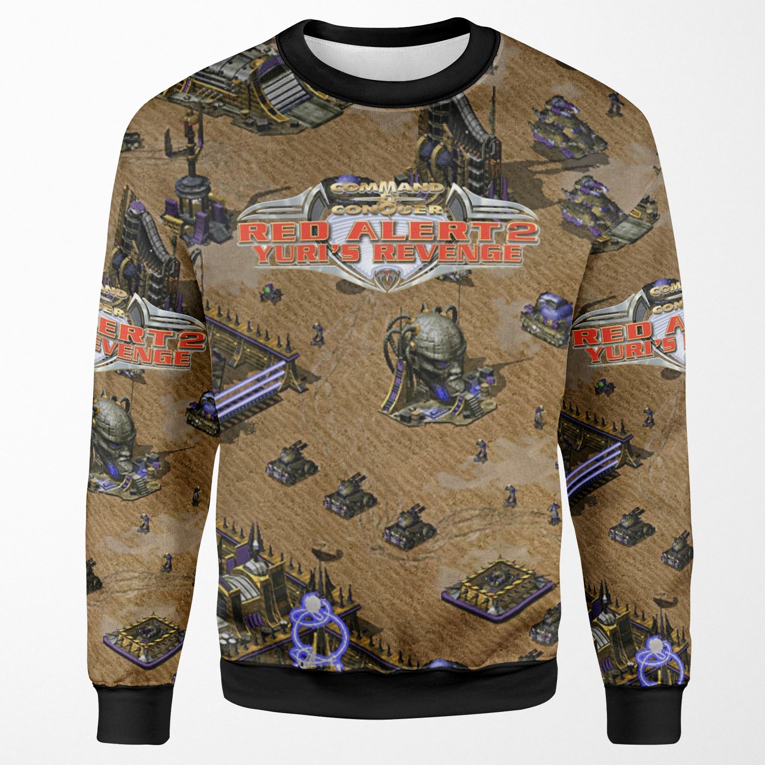 Command And Conquer Red Alert 2 In Game Rush Shirt Yuri Edition All-over-print Unisex Sweatshirt