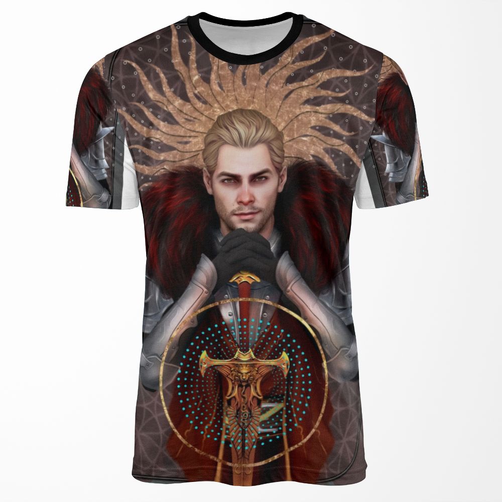 Commander Tarot All-over-print T-shirt