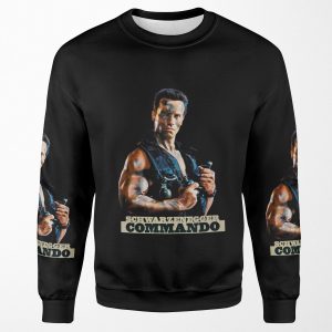 Commando Movie Poster All-over-print Unisex Sweatshirt