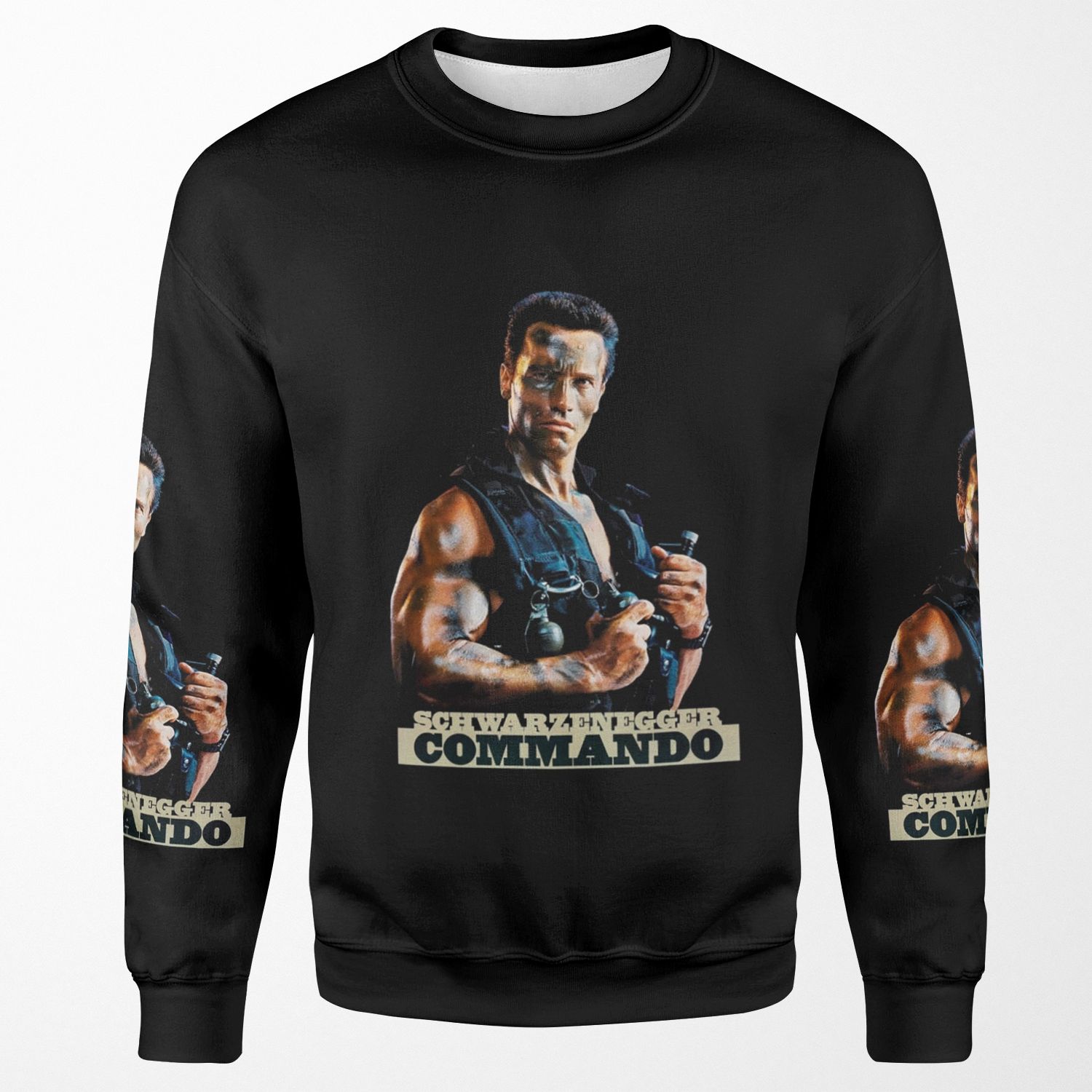 Commando Movie Poster All-over-print Unisex Sweatshirt