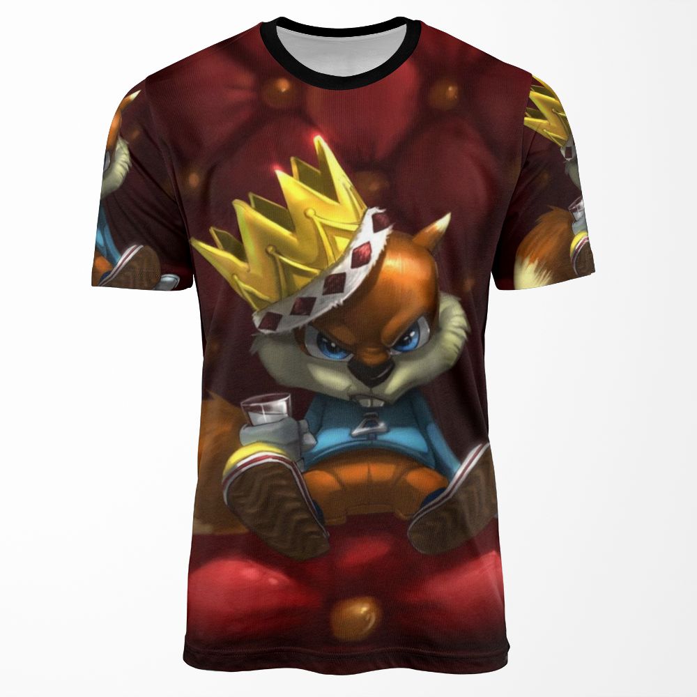 Conker All-over-print T-shirt