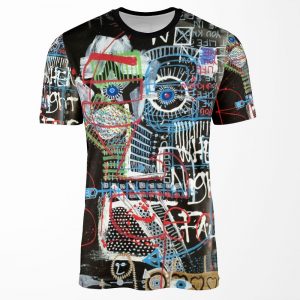 Contemplating All-over-print T-shirt