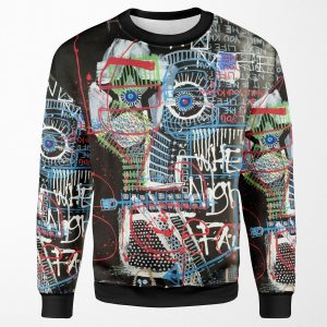 Contemplating All-over-print Unisex Sweatshirt