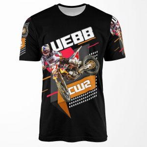 Cooper Webb 2 Motocross And Supercross Champion Cw2 Fan Supporter All-over-print T-shirt