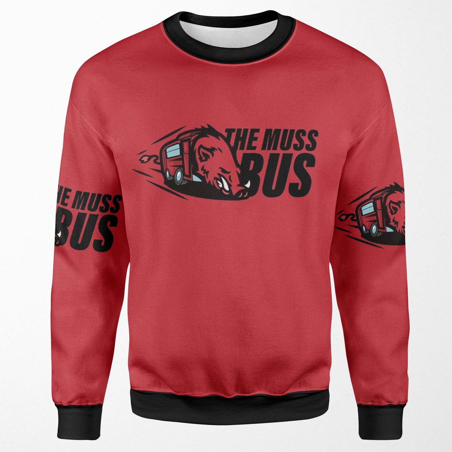 Copy Of All Aboard The Muss Bus All-over-print Unisex Sweatshirt